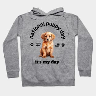 National Puppy Day Hoodie